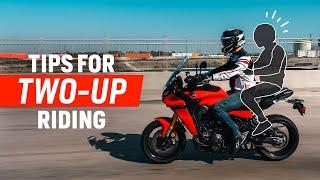 Riding A Motorcycle With A Passenger  The Shop Manual