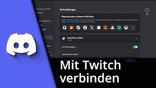 Discord mit Twitch verbinden  Discord und Twitch verbinden  Tutorial