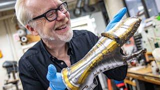 Adam Savage Visits the Arms and Armor Workshop of the MET