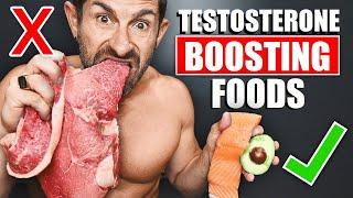 7 BEST Foods to BOOST Testosterone Levels Naturally ALL MEN SHOULD EAT THIS