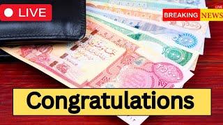 Congratulations Iraqi Dinar New Rate Today Iraqi Dinar Exchange Rate