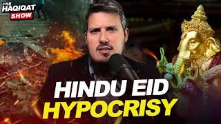 Hindu Extremist Hypocrisy on Beef ATTACK Muslims for Eid