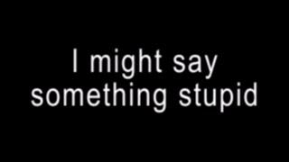 Charli xcx - I might say something stupid official lyric video