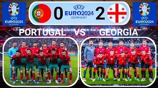 PORTUGAL VS GEORGIA EURO 2024