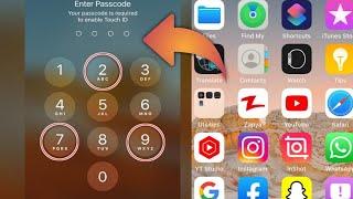 HOW TO UNLOCK ANY IPHONE WITHOUT THE PASSCODE  UNLOCK ALL MODELS IPHONE PASSCODE WITHOUT COMPUTER 