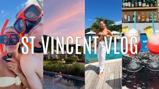 ST VINCENT VLOG snorkeling beach days spa all inclusive food + more 