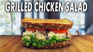 My Favorite Summer Sandwich - The Delicious & Refreshing Grilled Chicken Salad Sandwich