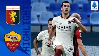 Genoa 1-3 Roma  Mkhitaryan bags hat-trick to guide Roma to a 3-1 victory  Serie A TIM