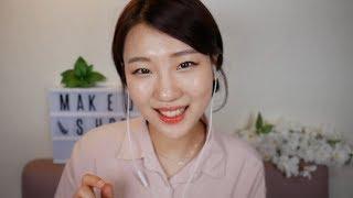 Eng ASMR Korean make-up shop roleplay  Graduation make-up  Checking your personal color