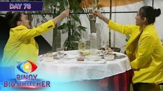 Day 78 Big Brother naghanda ng special dinner para sa Kanyang Celebrity Top 2  PBB Kumunity