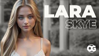 Lara tries Bridal Lingerie & Dresses at the Garden of Eden Photoshoot Lara Skye Vol.03