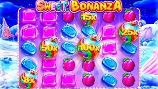 МОЙ ПЕРВЫЙ МИЛЛИОН X1000 В SWEET BONANZA МЕГА ЗАНОС