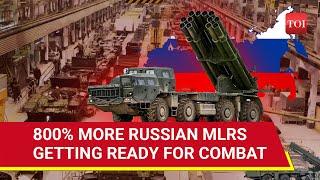 Russia Preparing For War With NATO? 800% Rise In MLRS 300% In Tanks Production