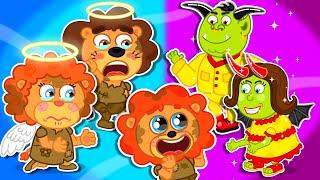 Liam Family USA  Lion cub Was Adopted by New Mommy  Family Kids Cartoons