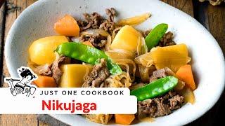 How To Make Nikujaga Japanese Meat and Potato Stew Recipe 肉じゃがレシピ 作り方