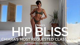 HIPS BLISS - 65minutes practice full video in description  @audriasana