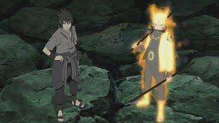 Naruto Shows Nine Tails Form Shin Uchiha
