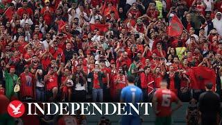 Watch again Morocco fans welcome back team after historic World Cup