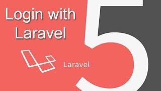 PHP Laravel 5 login tutorial with mysql database. laravel tutorials.