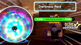 Darkness Raid   Solo Gameplay  Roblox All Star Tower Defense