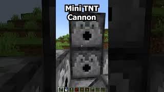 Minecraft Simple TNT Cannon