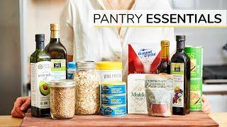 PANTRY ESSENTIALS   10 foods I always have in my pantry