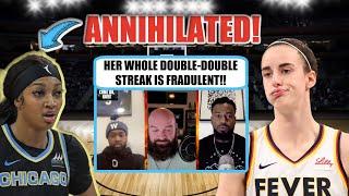 OMG FORMER PRO DESTROYS ANGEL REESE FOR HAVING RIGGED DOUBLE-DOUBLE STREAK