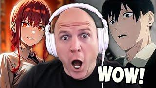 Metal Guitarist Reacts to CHAINSAW MAN 1-12 Endings for THE FIRST TIME