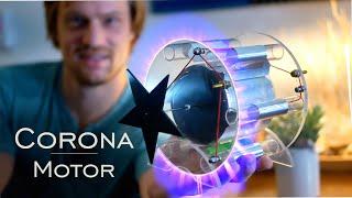 Building A Wirelessly Powered Corona Motor DIY