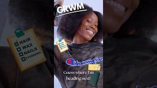 GRWM for my next vacation PLUS guess where I’m traveling next  #GRWM #Hair #Nails #WOC