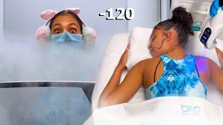 ASMR I tried a Full Body and Localized CRYO with BALM Massage at -120