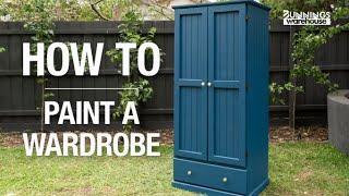 How To Paint a Wardrobe - Bunnings Warehouse