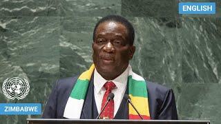  Zimbabwe - President Addresses United Nations General Debate 78th Session  #UNGA