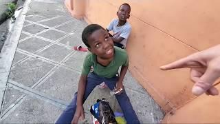 $1 SHOE SHINE BOYS of SANTO DOMINGO Dominican Republic