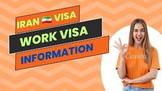 How To Get Iran Work Visa From Pakistan Complete Step By Step