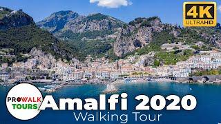 Amalfi Italy Walking Tour - 4K with Captions