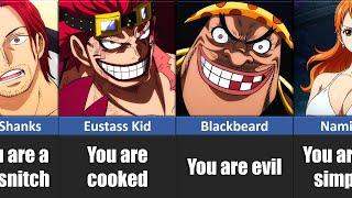 What Your Favorite One Piece Characters Says About You