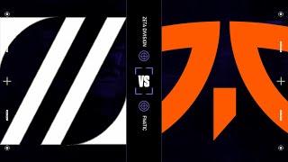 ZETA DIVISION vs Fnatic - VCT Masters Reykjavík 2022 – Group Stage Day 3 Map 1 Fracture
