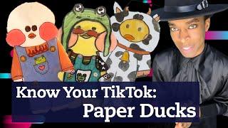 The History of Paper Ducks on TikTok