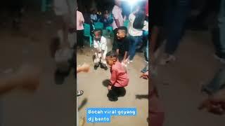 bocah viral goyang tiktok  dj bento