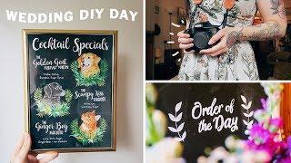 WEDDING DIY VLOG  ad