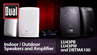 LU43PB and LU43PW Indoor  Outdoor Speakers