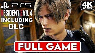 RESIDENT EVIL 4 REMAKE Gameplay Walkthrough FULL GAME 4K 60FPS PS5 - No Commentary