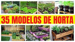 35 Hortas Maravilhosas para Você se Inspirar e Fazer a Sua Garden models