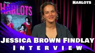 HARLOTS - Jessica Brown Findlay INTERVIEW