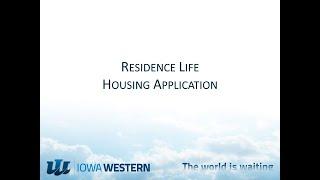 Housing Application Guide – Residence Life