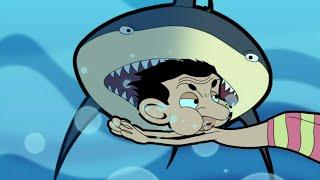 Mr Bean Gets Attacked By A Shark  Mr Bean Animated Season 1  Full Episodes  Mr Bean Official
