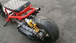 honda zoomerruckus custom dari honda beat 110