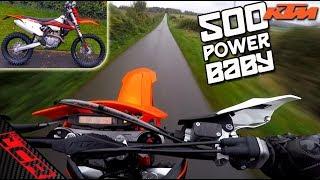KTM 500 EXC-F 2018 First Ride  Power is the key