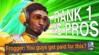 Rank 1 Lucio VS Pro Overwatch...